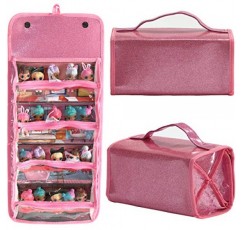 모든 LOL 서프라이즈 인형과 호환되는 인형용 Leeche 보관 및 디스플레이 케이스, 간편한 운반 보관 정리함 클리어 뷰 케이스(인형은 포함되지 않음)