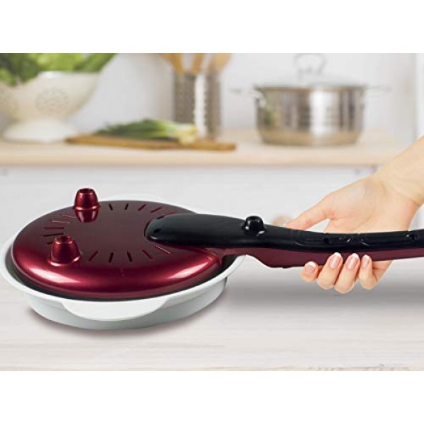 Beper BT.710Y 전기 크레이프 레드 및 블랙, 800W 및 Westmark 크레이프 주걱, 길이: 33 cm, 젠틀, 블랙, 28662270