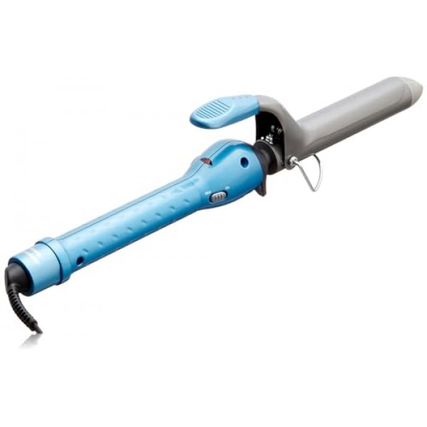 BaBylissPRO 나노 티타늄 스프링 컬링 아이언, 오래 지속되는 컬 및 모든 모발 유형을 위한 1 전문 스프링 헤어 컬러