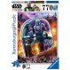 Ravensburger Star Wars The Mandalorian: 헬멧 770피스 성인용 대형 직소 퍼즐 - 16917 - 모든 조각은 독특하며 소프트클릭 기술로 조각이 완벽하게 맞습니다.