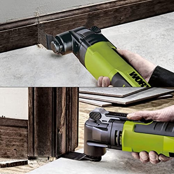 200Pcs 진동 도구 블레이드 전문 범용 진동 톱 블레이드 Dewalt, Milwaukee, Makita, Ryobi, Rockwell, Bosch와 호환되는 목재 멀티 도구 블레이드