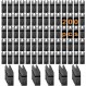 200Pcs 진동 도구 블레이드 전문 범용 진동 톱 블레이드 Dewalt, Milwaukee, Makita, Ryobi, Rockwell, Bosch와 호환되는 목재 멀티 도구 블레이드