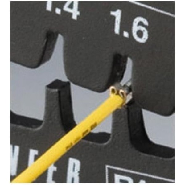 Engineers Precision Crimping Pliers PA-09 80개의 서로 다른 핀 및 D-Sub 커넥터 접점에 걸친 AWG32-AWG20 전선용 최고의 정밀 압착 도구, 내유성 그립(PA-09 + 무료 도구 파우치)