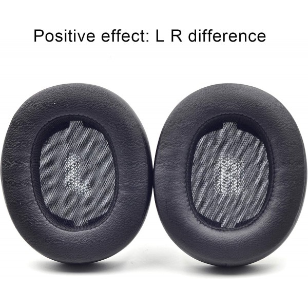 교체 용 이어 패드 폼 쿠션 부품 커버 JBL E55BT E 55 BT 블루투스 무선 헤드셋 Standart Black