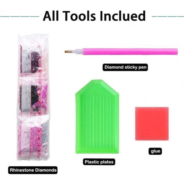 GBGMN 5D DIY 다이아몬드 페인팅 프레데터 전체 광장/라운드 다이아몬드 자수 크로스 스티치 라인 석 모자이크 홈 데코 Gift-30x40cm