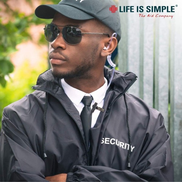 LIFE IS SIMPLE 양방향 무전기 헤드셋 for Motorola Talkabout | Motorola Talkabout T62, Motorola Talkabout T82 등을 위한 워키토키 헤드셋 | 마이크가 있는 워키토키 헤드셋(PTT)