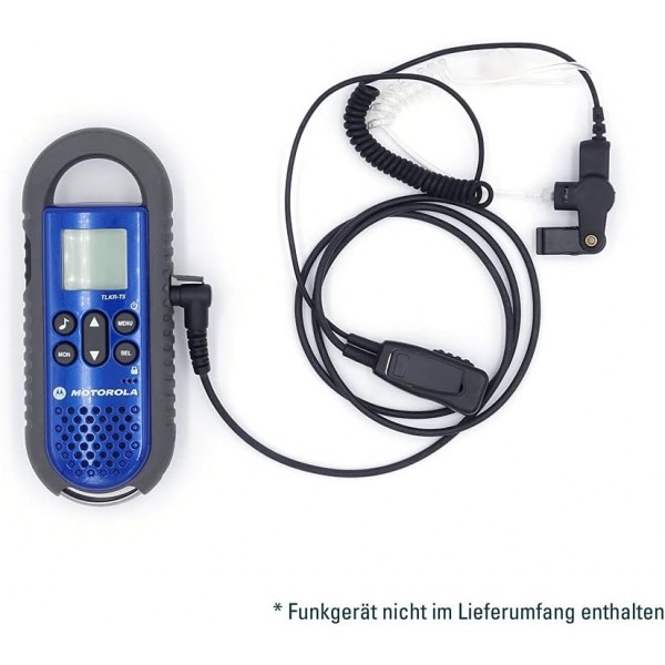 LIFE IS SIMPLE 양방향 무전기 헤드셋 for Motorola Talkabout | Motorola Talkabout T62, Motorola Talkabout T82 등을 위한 워키토키 헤드셋 | 마이크가 있는 워키토키 헤드셋(PTT)