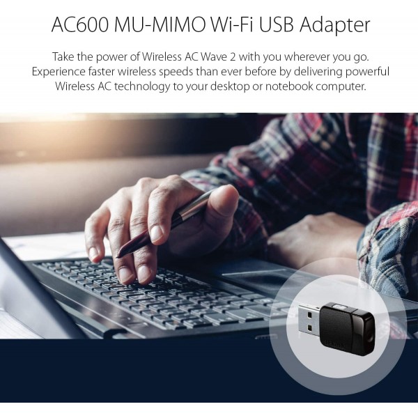 D-Link DWA-171 Nano WLAN-USB 어댑터(무선 AC 표준, 이중 대역, bis zu 433 Mbit/s)