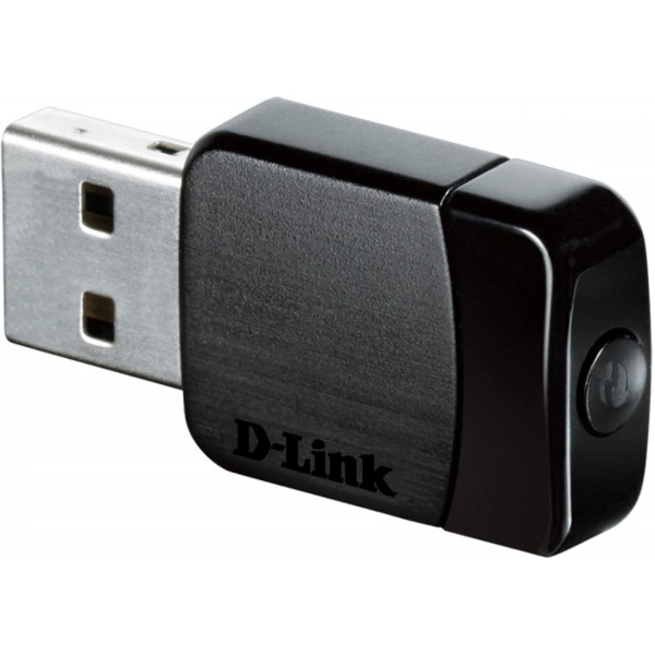 D-Link DWA-171 Nano WLAN-USB 어댑터(무선 AC 표준, 이중 대역, bis zu 433 Mbit/s)