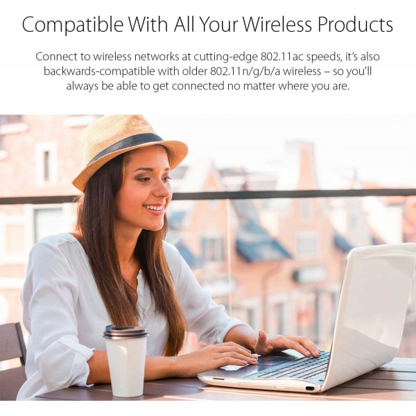 D-Link DWA-171 Nano WLAN-USB 어댑터(무선 AC 표준, 이중 대역, bis zu 433 Mbit/s)