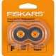 Fiskars 로터리 트리머 티타늄 블레이드 2/Pkg-28mm 직선