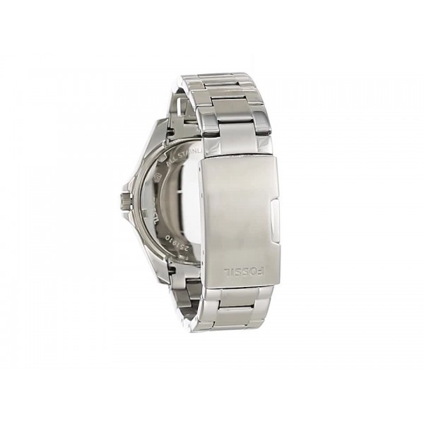 스테인리스 스틸 스트랩을 갖춘 Fossil 여성용 아날로그 쿼츠 시계