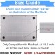 MacBook Air 13.6 인치 2023 2022 M2 A2681과 호환되는 ZAOJUP 케이스, Liquid Retina 디스플레이 터치 ID, 반짝이는 플라스틱 하드 쉘 케이스 + MacBook Air M2 케이스용 키보드 커버, 글리