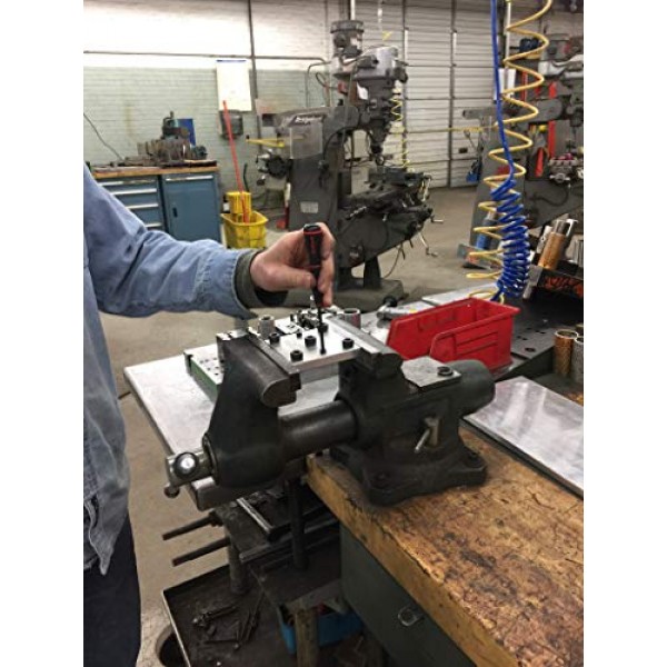 EKLIND 92400 PSD 육각(알렌) 정밀 드라이버 - 8개 세트 미터법 MM 크기 0.7-4