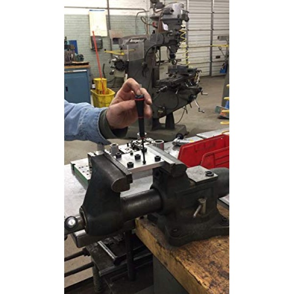 EKLIND 92400 PSD 육각(알렌) 정밀 드라이버 - 8개 세트 미터법 MM 크기 0.7-4