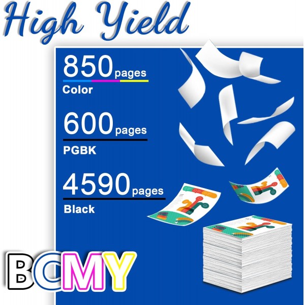 Jagute 580xl 581xl PGI-580XXL CLI-581XXL 580 581 호환 Canon PGI-580 CLI-581 PGI-580XL CLI-581XL 잉크 카트리지 Canon Pixma TS705 TS6350 TR7550 TR8550TS 용 1 Pack2 Pack2 TS705 TS6350 TR7550 TR8550TS