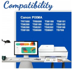 Jagute 580xl 581xl PGI-580XXL CLI-581XXL 580 581 호환 Canon PGI-580 CLI-581 PGI-580XL CLI-581XL 잉크 카트리지 Canon Pixma TS705 TS6350 TR7550 TR8550TS 용 1 Pack2 Pack2 TS705 TS6350 TR7550 TR8550TS
