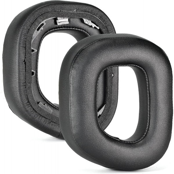 Corsair HS80 RGB 무선 프리미엄 게임용 헤드셋, 검은색 단백질 가죽 및 메모리 폼 헤드폰용 Yaowanguan HS80 RGB 이어패드 쿠션 단백질 가죽 및 메모리 폼으로 만든 교체 수리용