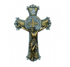 Joseph's Studio by Roman - 컬렉션, 10.25인치 세인트 베네딕트 투톤, 레진으로 제작, 높은 수준의 장인정신과 디테일에 대한 관심, 내구성 및 오래 지속