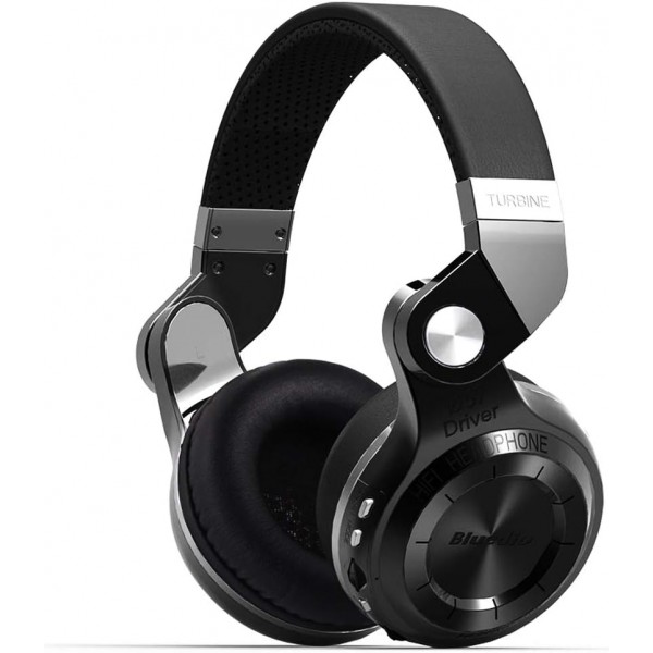 Bluedio T2+ Turbine Bluetooth 헤드폰, 스테레오 베이스 헤드폰이 장착된 오버이어 마이크, 무선, 무선 헤드폰, 접이식, 60mm 드라이버, 무선 헤드셋, TF 카드, 휴대폰 통화, 라디