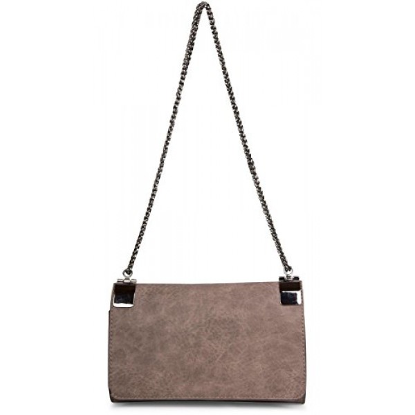 stylebreaker 02012046 금속 클립과 링크 체인 빈티지 디자인이 포함된 여성용 이브닝 백