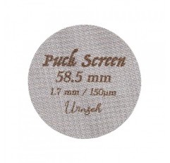 58.5mm 에스프레소 퍽 스크린, Urnseh 재사용 가능 1.7mm 두께 150μm 316 스테인레스 스틸 전문 바리스타 커피 필터 메쉬 플레이트, Portafilter 필터 바구니, 에스프레소 머신 액