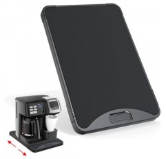 ARGOMAX 가전 롤링 트레이, 커피 메이커 슬라이더, 커피 풀 아웃 트레이, 슬라이딩 커피 메이커 트레이, 앞뒤로 슬라이딩.