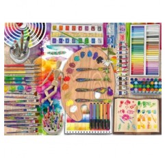Ravensburger 아티스트 팔레트 성인을 위한 500피스 대형 직소 퍼즐 - 17535 - 모든 조각은 독특하며 소프트클릭 기술로 조각이 완벽하게 들어맞는다는 의미, 27 x 20인치