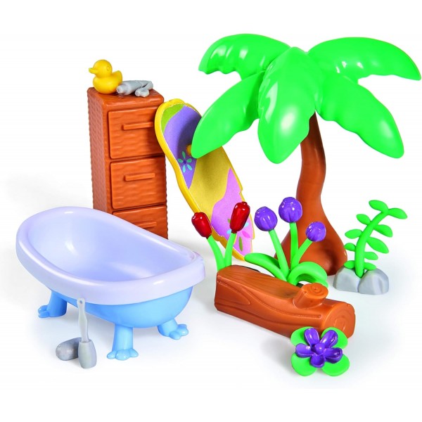 Simba 109358459 - Wissper 2-in-1 플레이 세트 워터 월드, 20 x 12cm