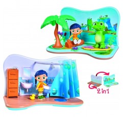 Simba 109358459 - Wissper 2-in-1 플레이 세트 워터 월드, 20 x 12cm