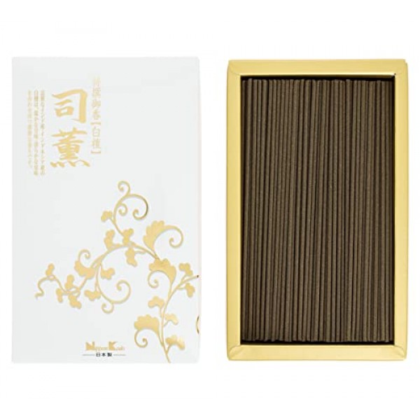 Nippon Kodo 일본 향 천연 수지, 식물, 목재 및 미네랄 스프레이, 갈색, 180g