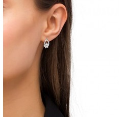 여성용 Amor 쥬얼리 925 스털링 실버, 지르코니아 신디사이저, 실버 포함, 보석 선물 상자에 들어 있음