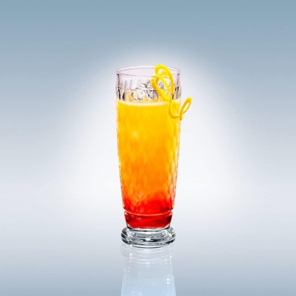 Villeroy & Boch Boston Long Drink, 400ml 측정 브림풀, 크리스탈 유리, 투명, 16.2cm 투명 Long Drink Glass