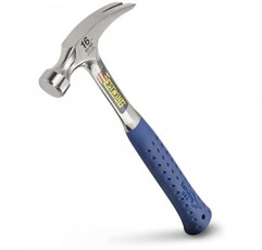 ESTWING 해머 - 매끄러운 표면 및 충격 감소 그립이 있는 16온스 직선 립 클로 - E3-16S