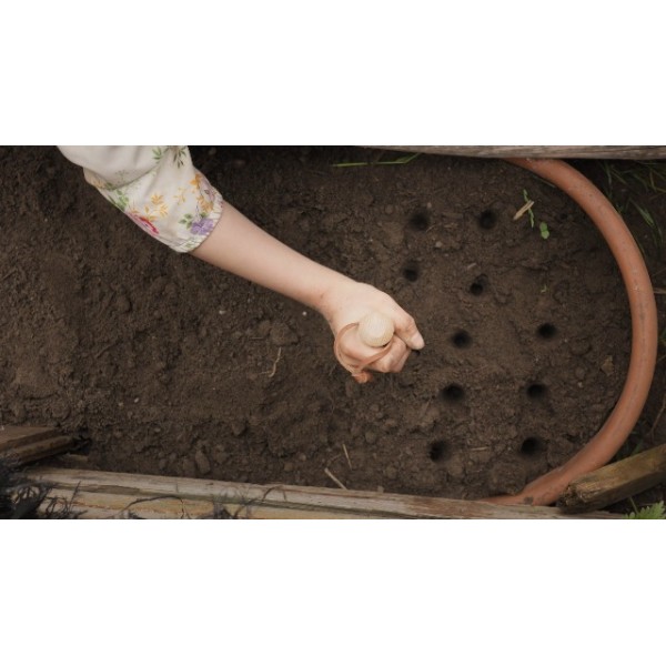 초대형 브러시 헤드가 있는 Redecker 말털 강모 접시 브러시, 기름칠한 너도밤나무 손잡이, 10-3/5인치, 독일산