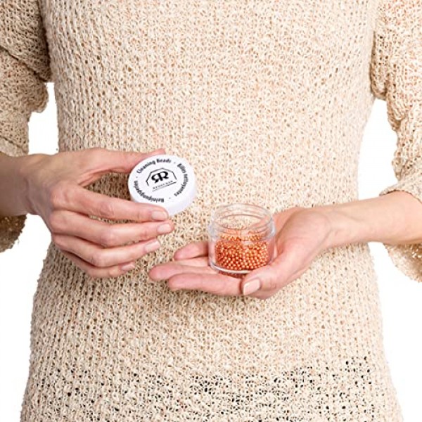 Redecker 구리 클리닝 비즈, 꽃병, 디캔터 등을 위한 혁신적이고 부드러운 클리닝 솔루션