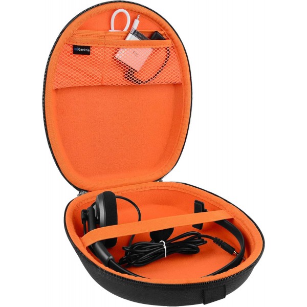 VXI BlueParrott B550-XT, B450-XT, B350-XT, B250-XT, B250-XTS, 트럭 운전사용 GEEKRIA 케이스 헤드폰, 헤드셋 케이스용 보호 케이스, 하드 운반 케이스