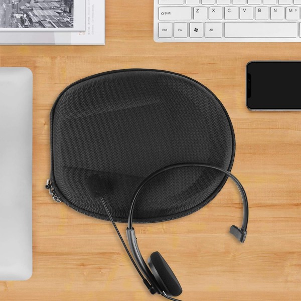 VXI BlueParrott B550-XT, B450-XT, B350-XT, B250-XT, B250-XTS, 트럭 운전사용 GEEKRIA 케이스 헤드폰, 헤드셋 케이스용 보호 케이스, 하드 운반 케이스