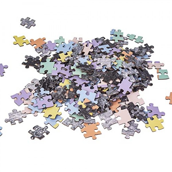 MaxRenard 게임 1000 조각 직소 퍼즐 라운드 퍼즐 장난감 달