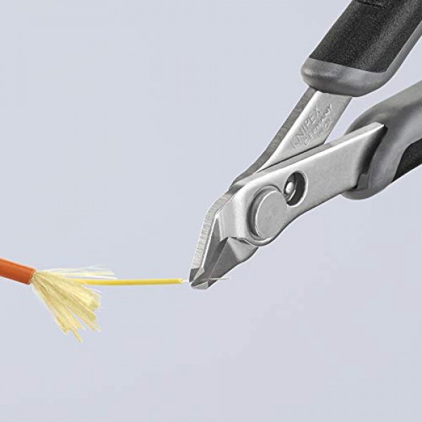 KNIPEX 도구 - 전자 슈퍼 닙, INOX 강철, ESD(7803125ESD), 5인치