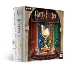 USAOPOLY 해리포터 하우스컵 대회 | 작업자 배치 보드 게임 | 좋아하는 호그와트 하우스로 플레이 | 공식 라이선스를 받은 해리포터 게임