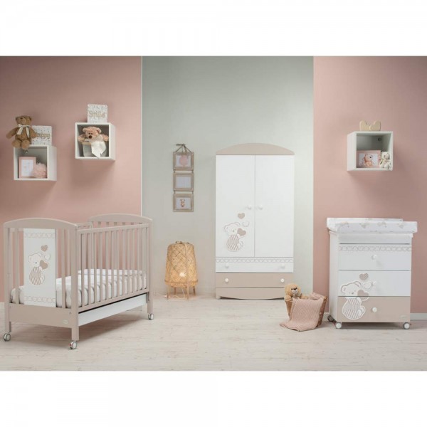 Foppapedretti Athena 기저귀 교환대, 69 x 47 x 89 cm, 35 kg, 흰색 Dolcecuore