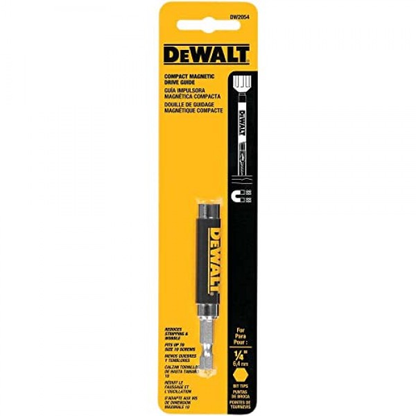 DEWALT 마그네틱 드라이브 가이드, 1/4인치(DW2054)