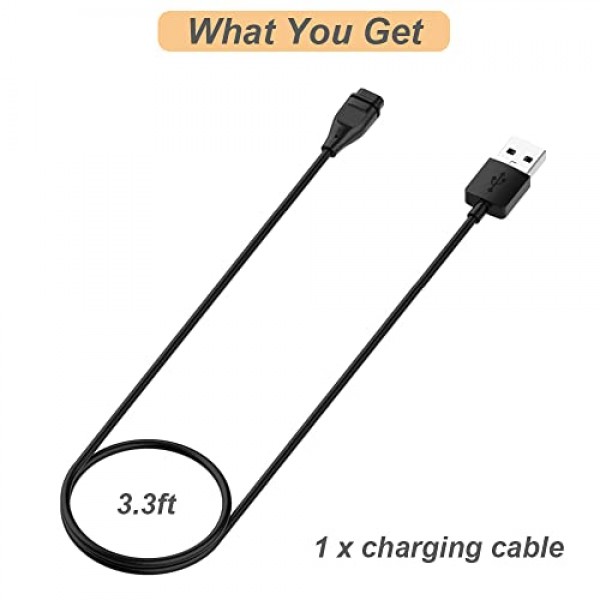 Coros Pace 3, Coros Pace 2, Coros Apex Pro, Coros Apex 42mm/46mm, Coros Vertix, Coros Vertix 2 교체용 USB 충전 케이블(3.3ft/1m)용 충전기