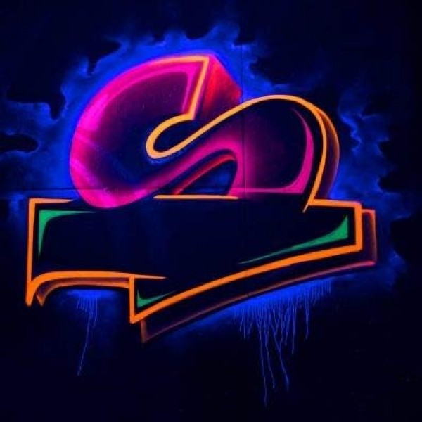 스프레이 캔 세트 Montana Black Infra 시리즈 형광 네온 컬러 6 x 400ml