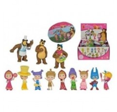 심바 109301000 마샤 수집용 피규어 시리즈 2, 12 모듬