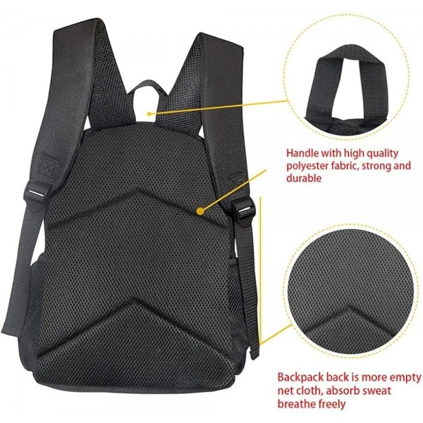 3D 프린트 키즈 스쿨 백팩 Teen School Backpack-Man Overboard-적합 대상: 초등 및 중학생, 남학생, 여학생, 여행자를 위한 최고의 선택-크기: 45x30x15 cm/17인치