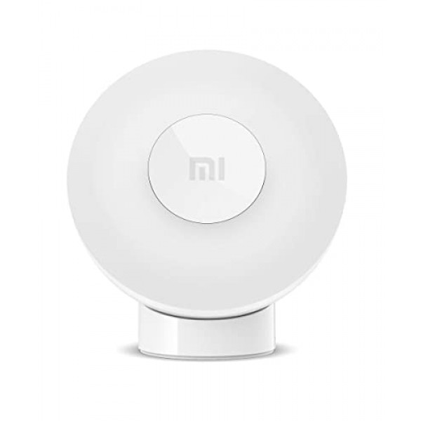 Xiaomi MI 모션 활성화 야간 조명 2 - 블루투스, 2800K 따뜻한 노란색 조명, 눈에 보이는 깜박임 없음, 유해한 파란색 조명 없음, 1년 이상 지속되는 AA 배터리 3개