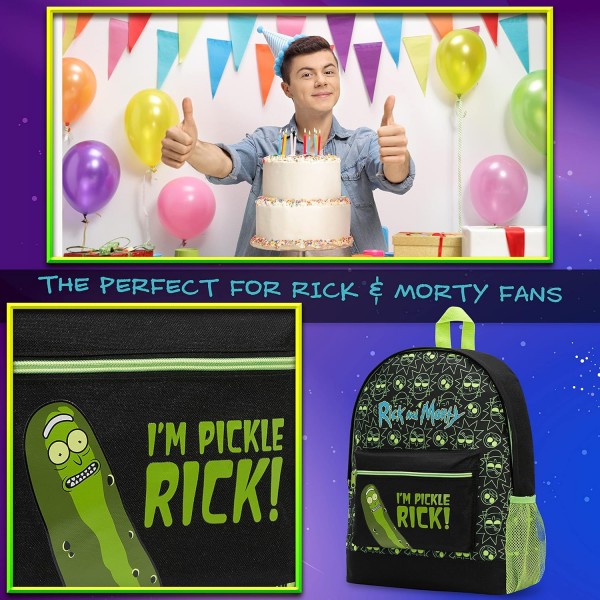 Rick and Morty Backpack Pickle Rick - 괴짜 선물 남자
