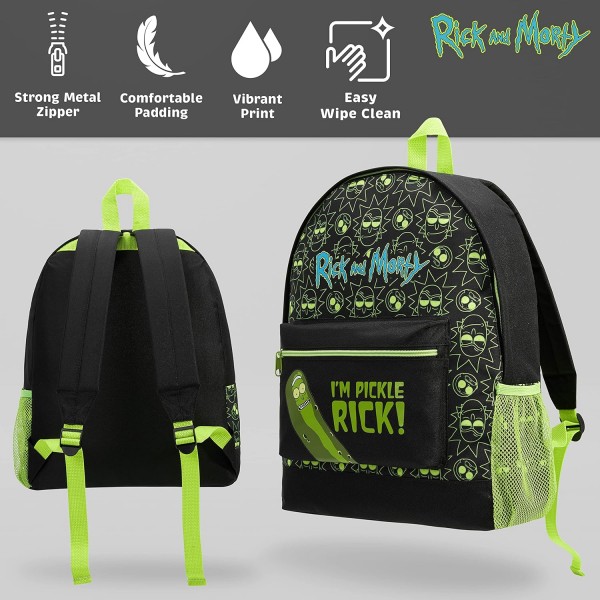 Rick and Morty Backpack Pickle Rick - 괴짜 선물 남자